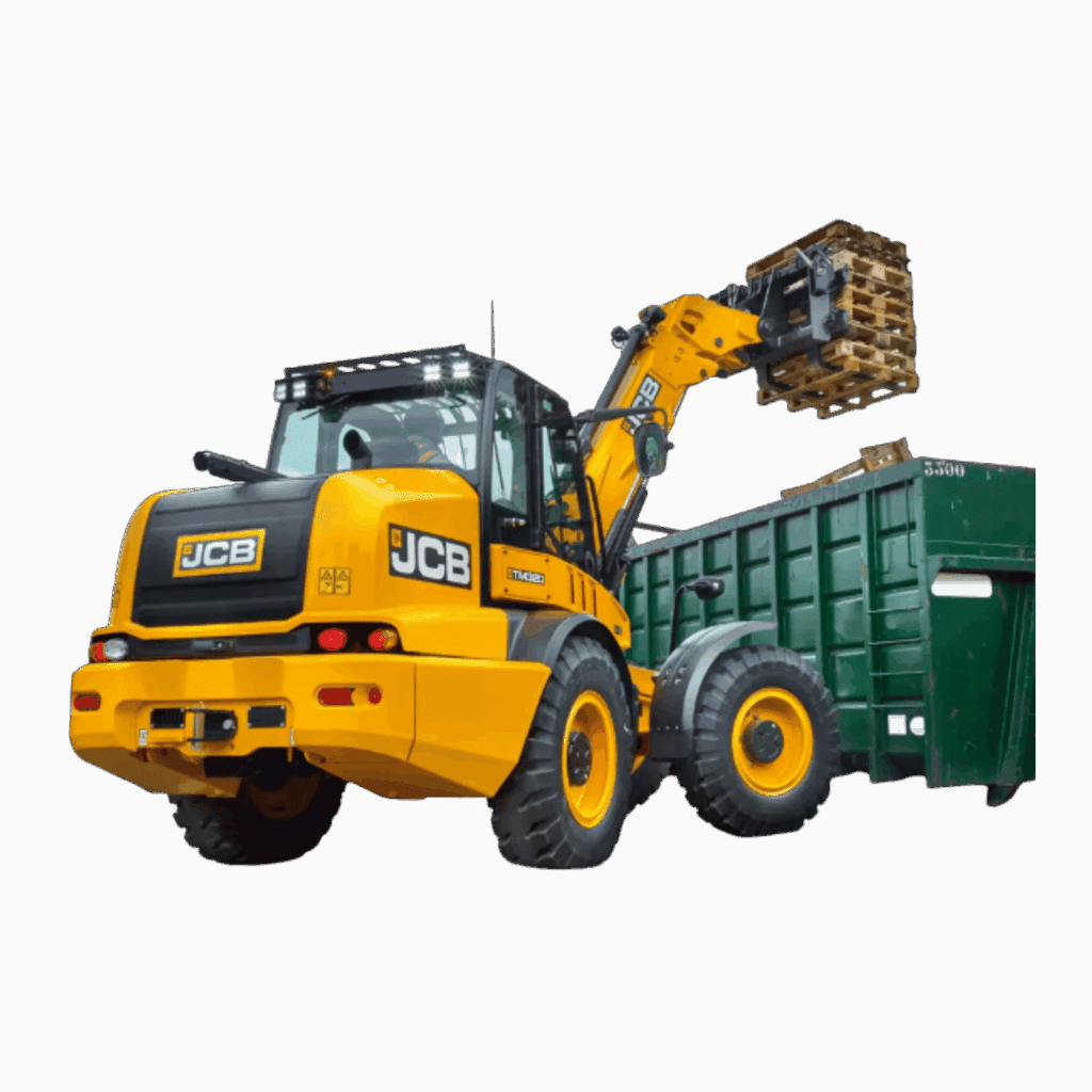 Gamme WasteMaster JCB recyclage disponible chez OCCIMAT